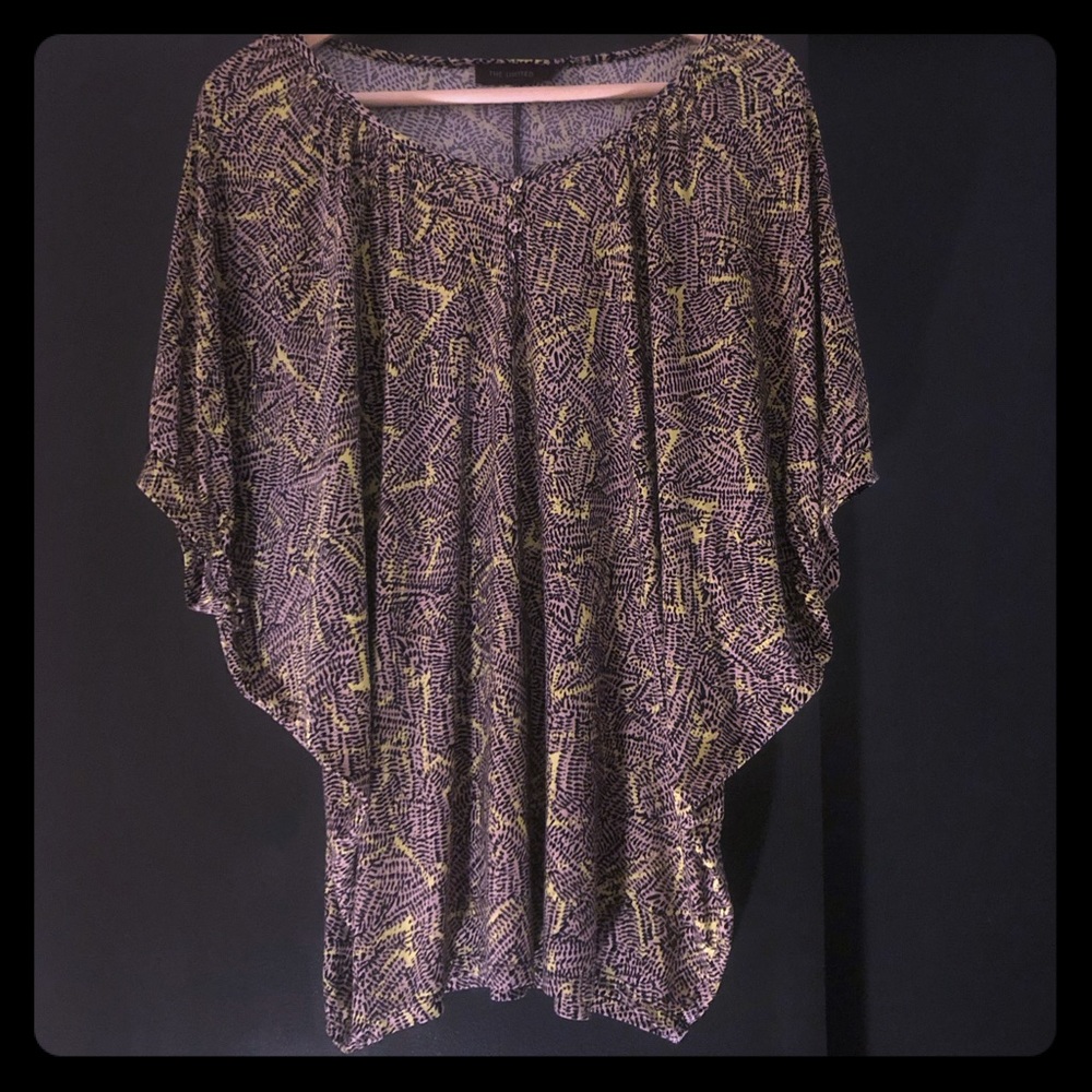 EUC The Limited poncho inspired blouse